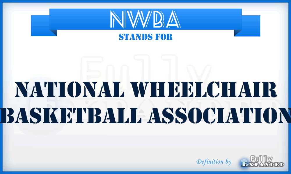 NWBA - National Wheelchair Basketball Association