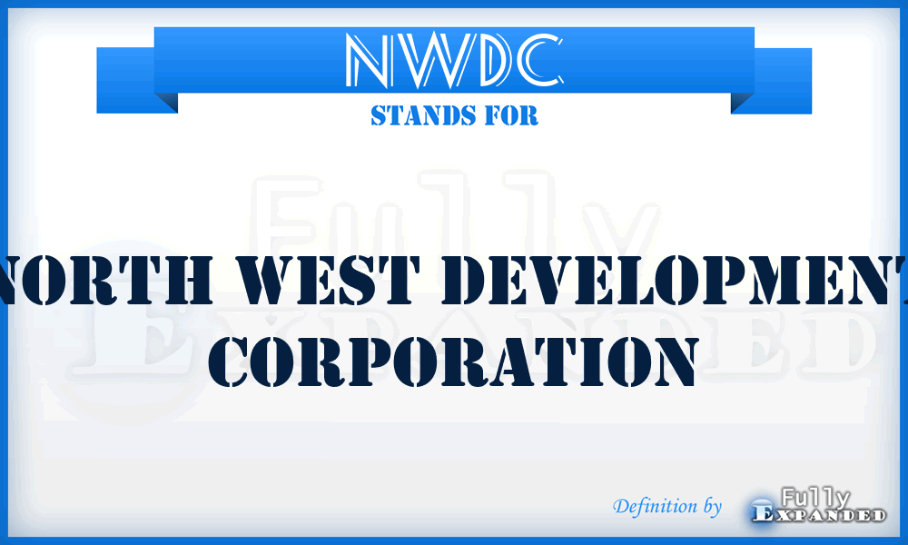 NWDC - North West Development Corporation