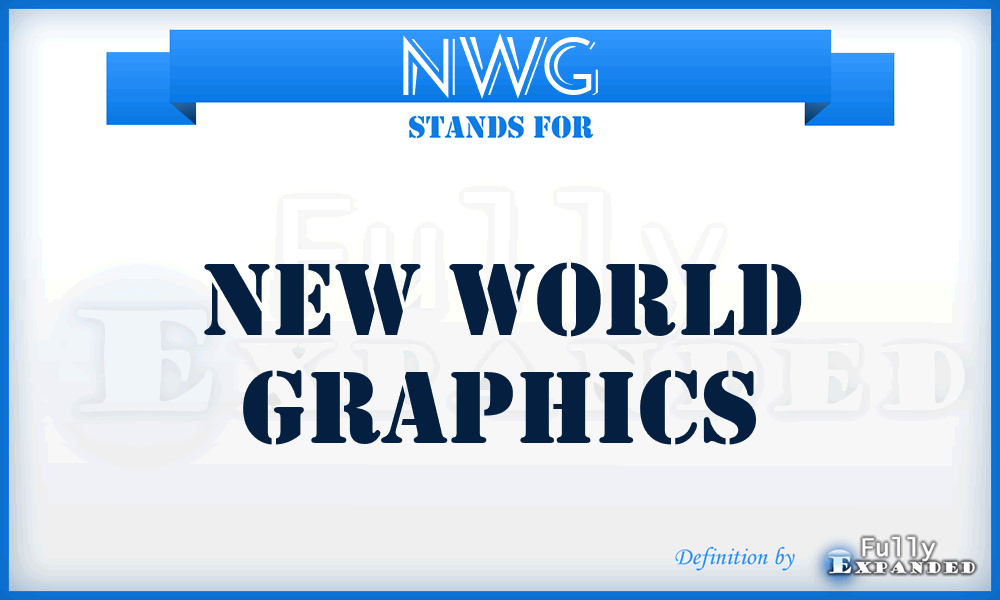 NWG - New World Graphics