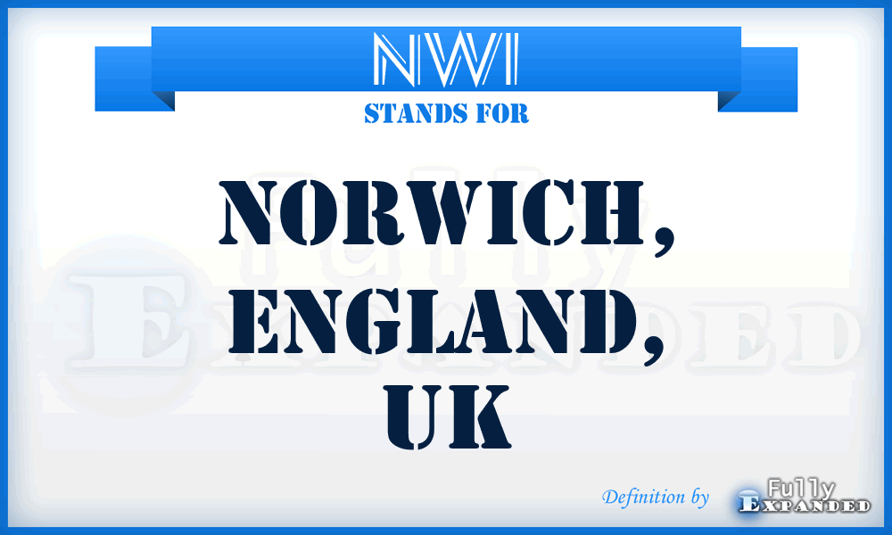 NWI - Norwich, England, UK