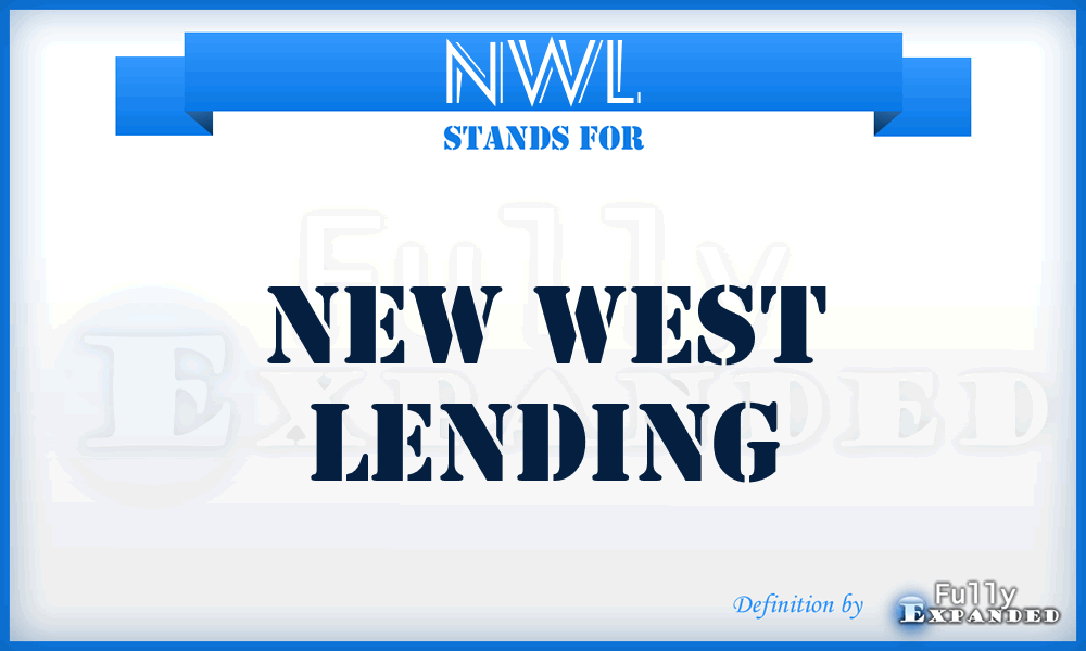 NWL - New West Lending
