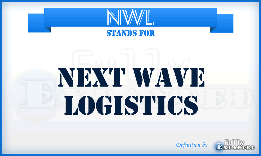 NWL - Next Wave Logistics