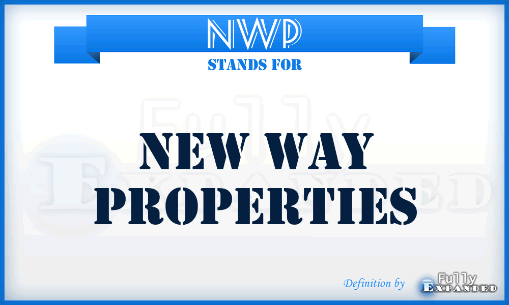 NWP - New Way Properties