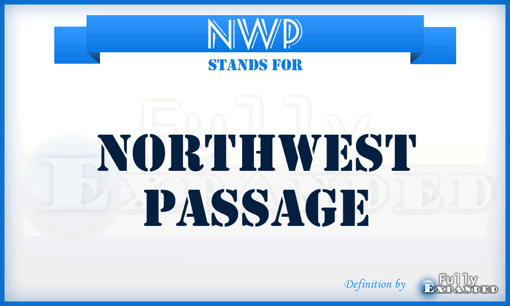 NWP - NorthWest Passage