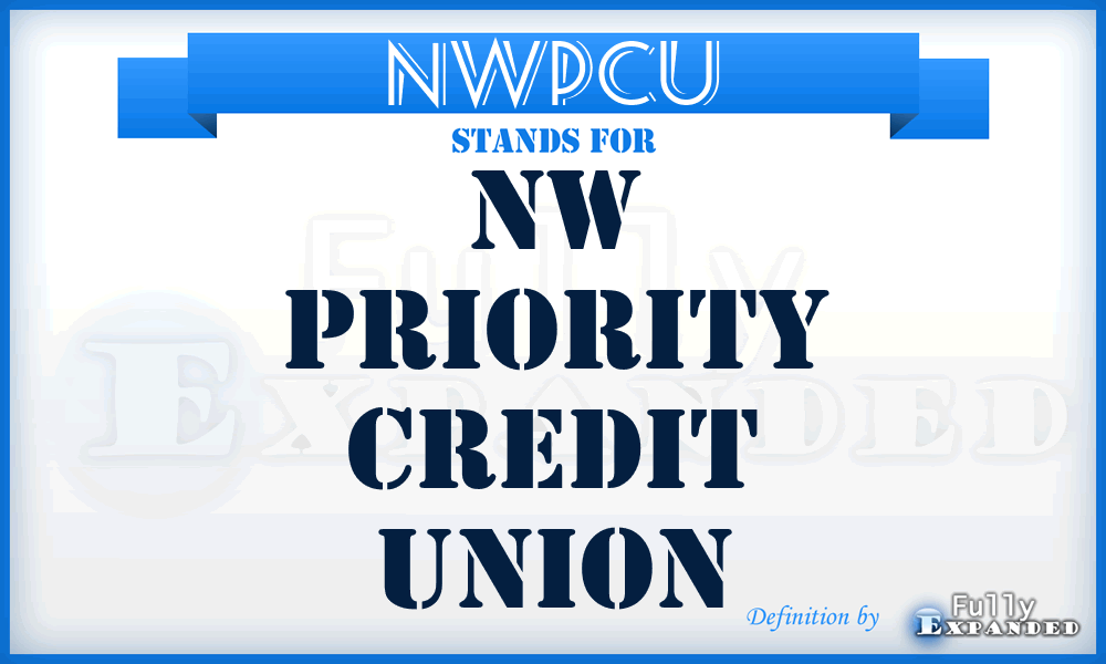 NWPCU - NW Priority Credit Union