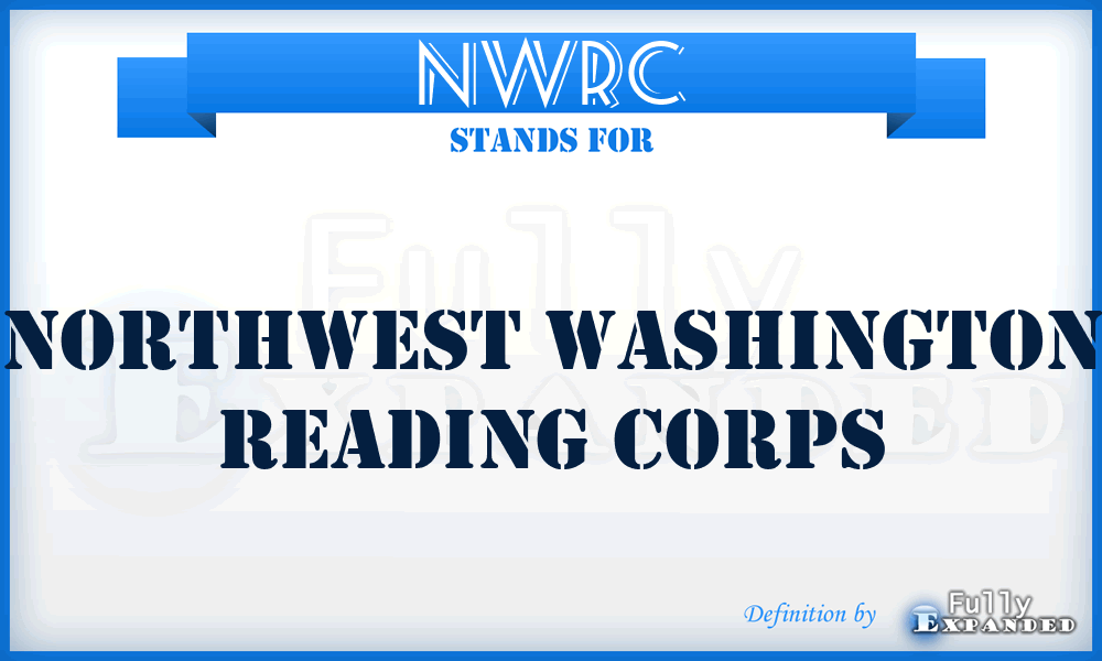 NWRC - Northwest Washington Reading Corps