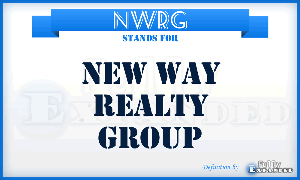 NWRG - New Way Realty Group