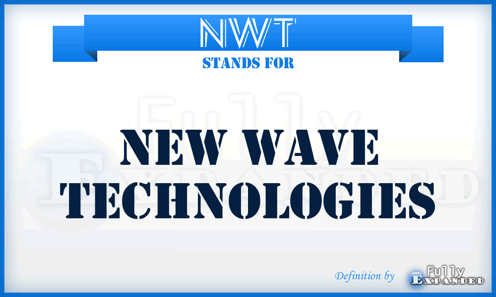 NWT - New Wave Technologies