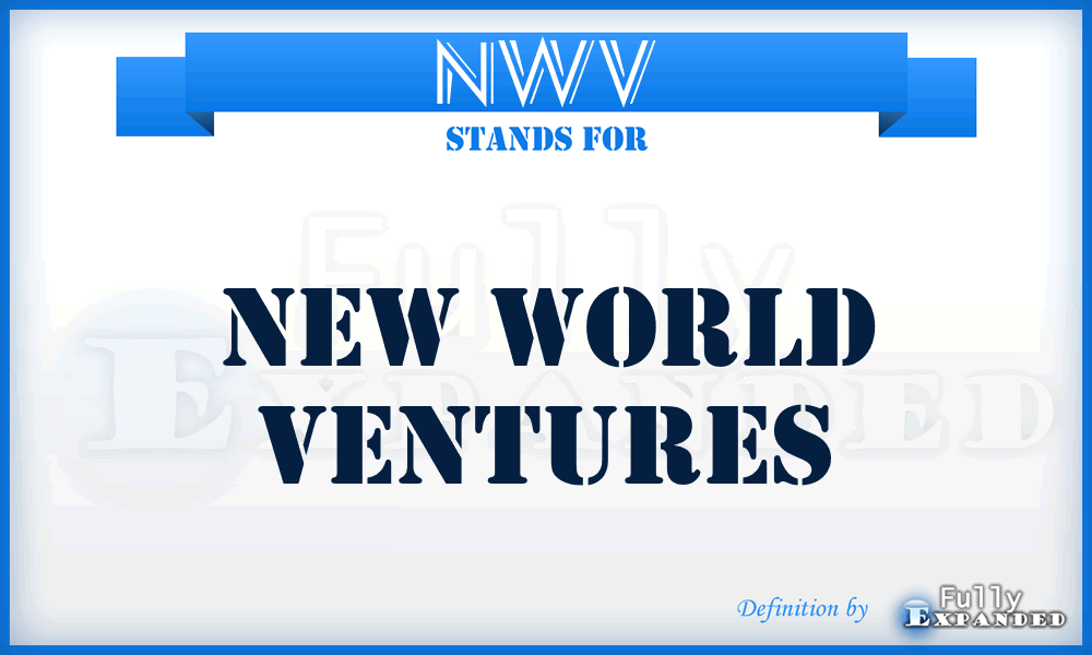 NWV - New World Ventures