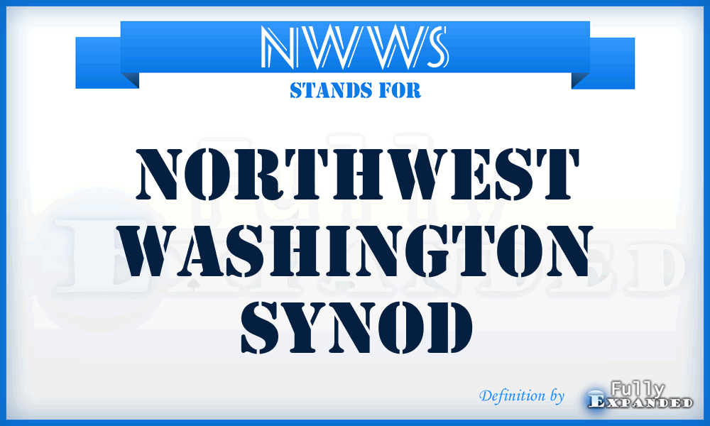 NWWS - NorthWest Washington Synod