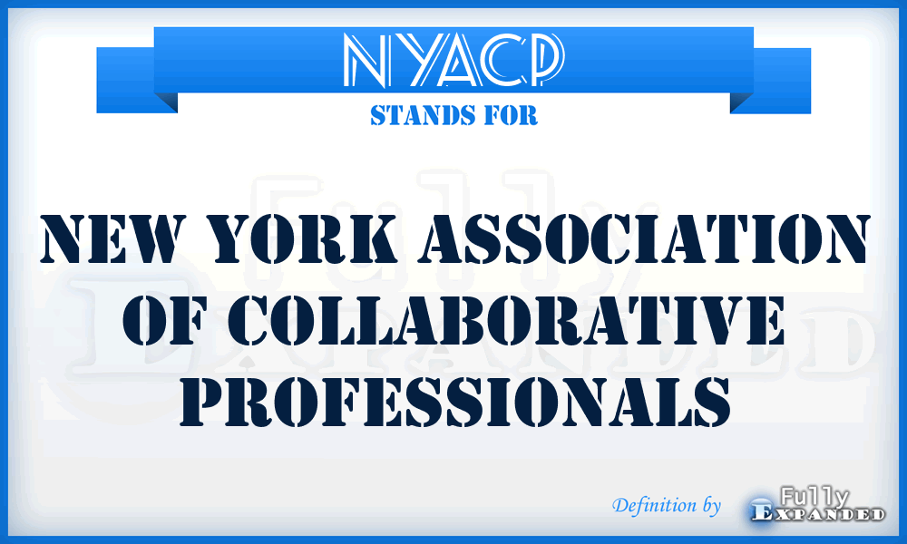 NYACP - New York Association of Collaborative Professionals