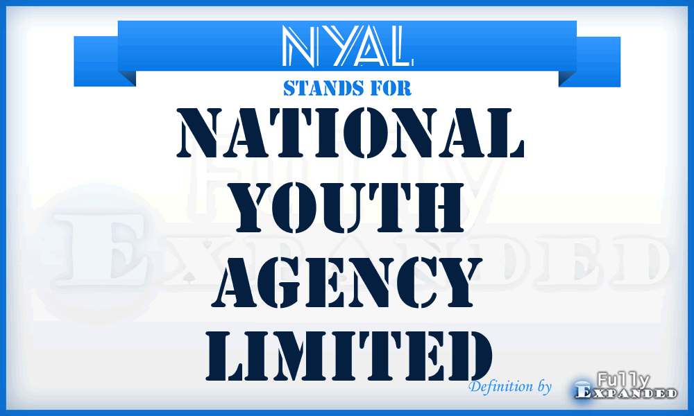 NYAL - National Youth Agency Limited