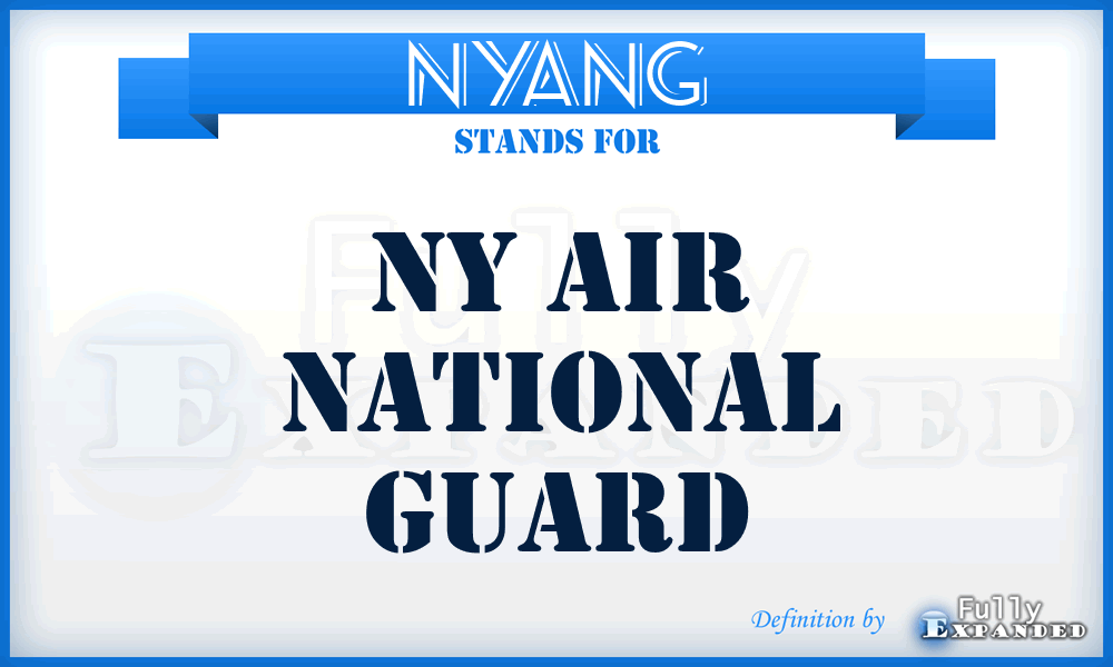 NYANG - NY Air National Guard
