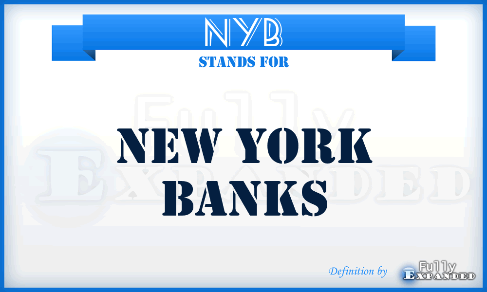 NYB - New York Banks