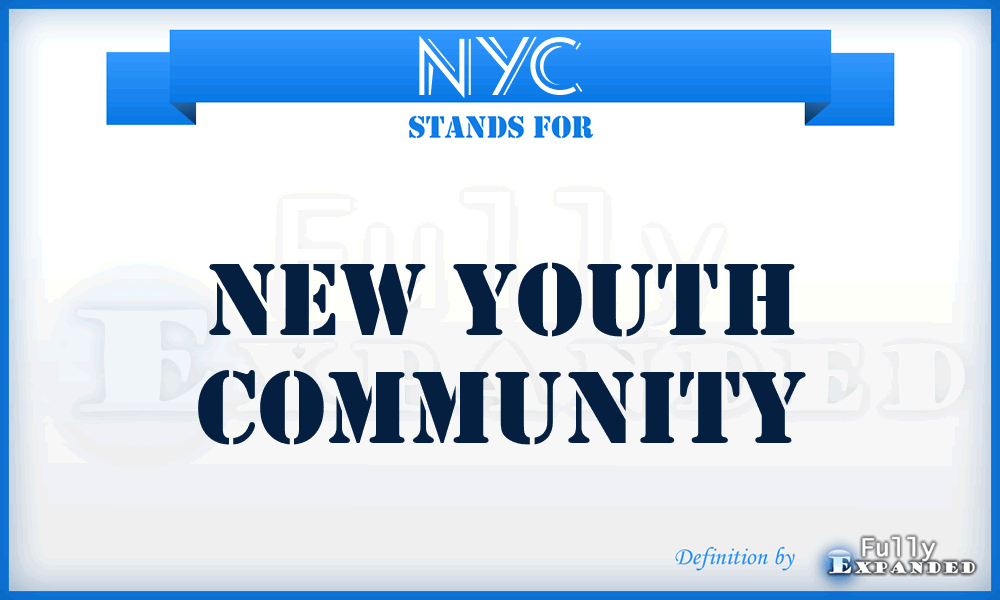 NYC - New Youth Community