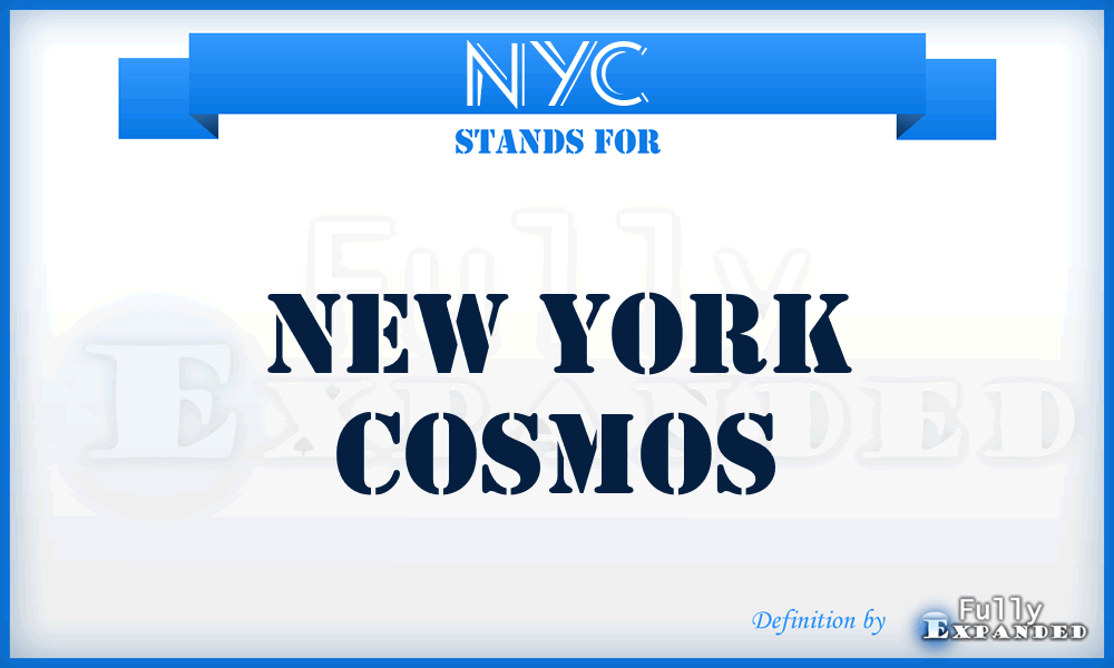 NYC - New York Cosmos