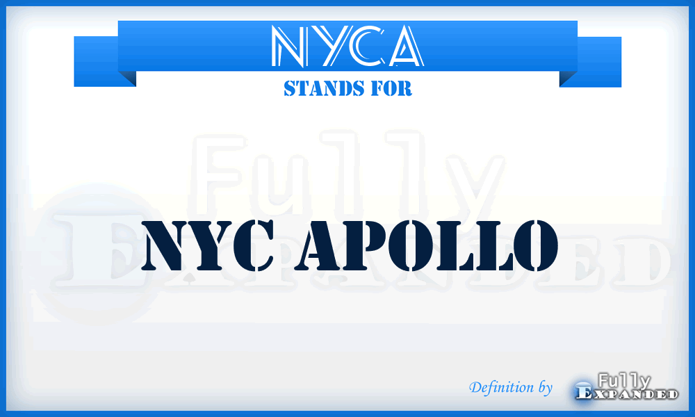 NYCA - NYC Apollo