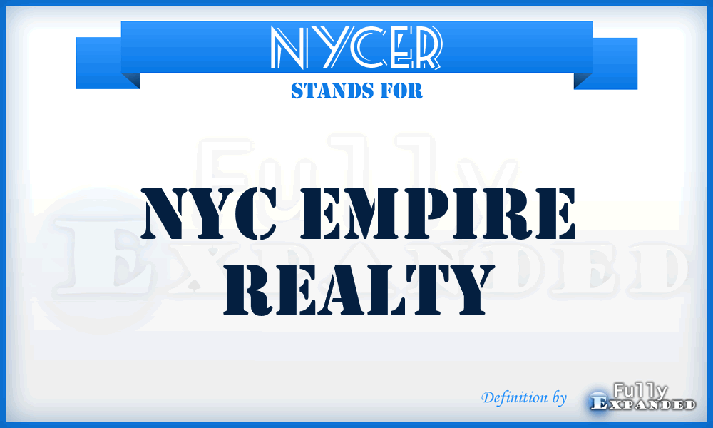NYCER - NYC Empire Realty