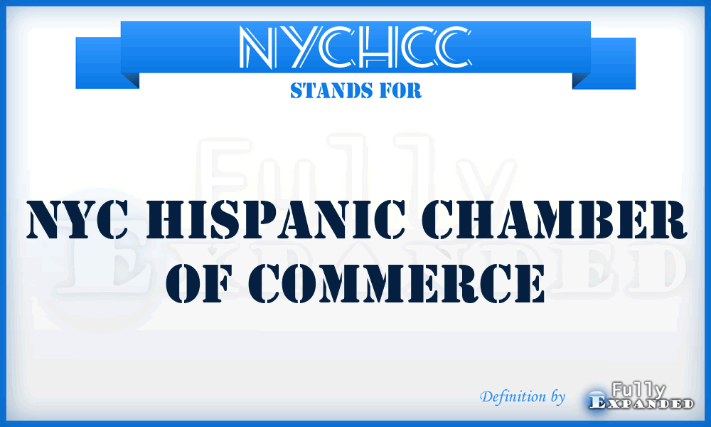 NYCHCC - NYC Hispanic Chamber of Commerce