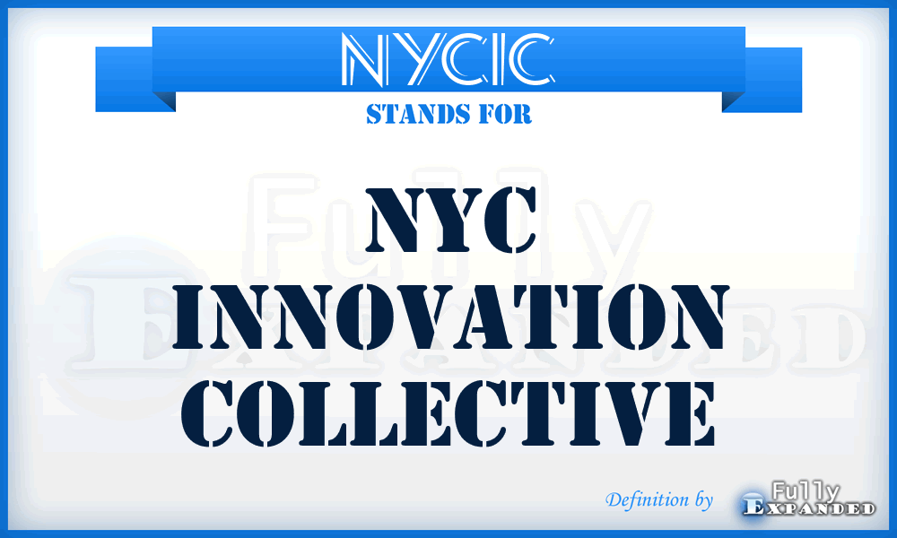 NYCIC - NYC Innovation Collective