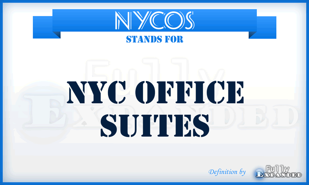 NYCOS - NYC Office Suites