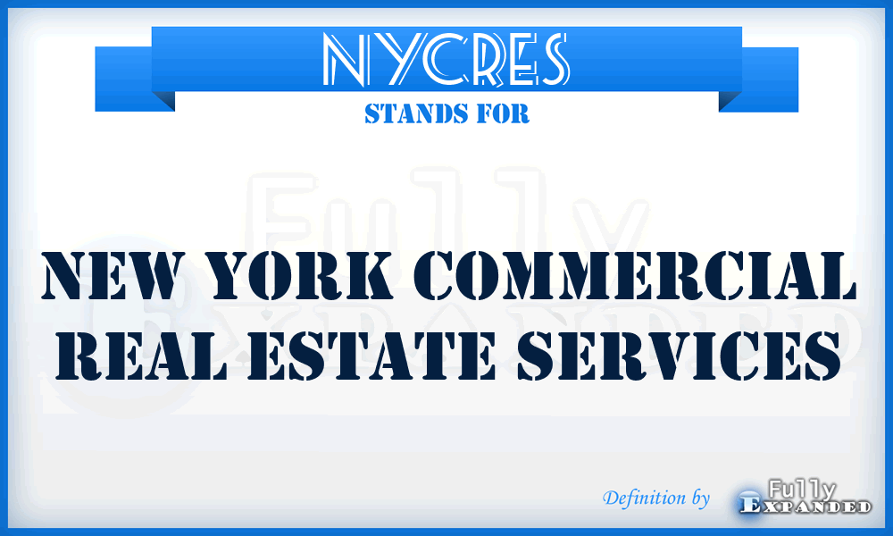 NYCRES - New York Commercial Real Estate Services