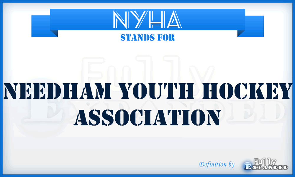 NYHA - Needham Youth Hockey Association