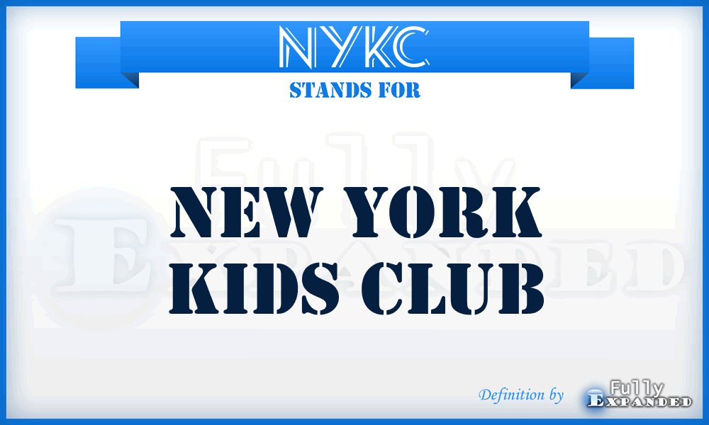 NYKC - New York Kids Club
