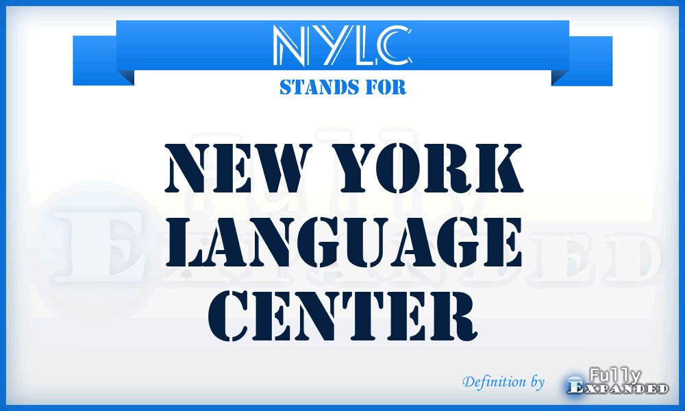 NYLC - New York Language Center