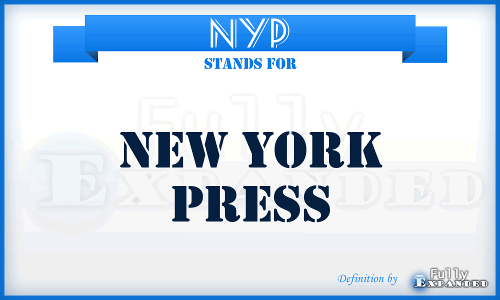 NYP - New York Press