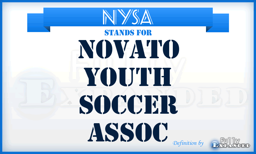 NYSA - Novato Youth Soccer Assoc