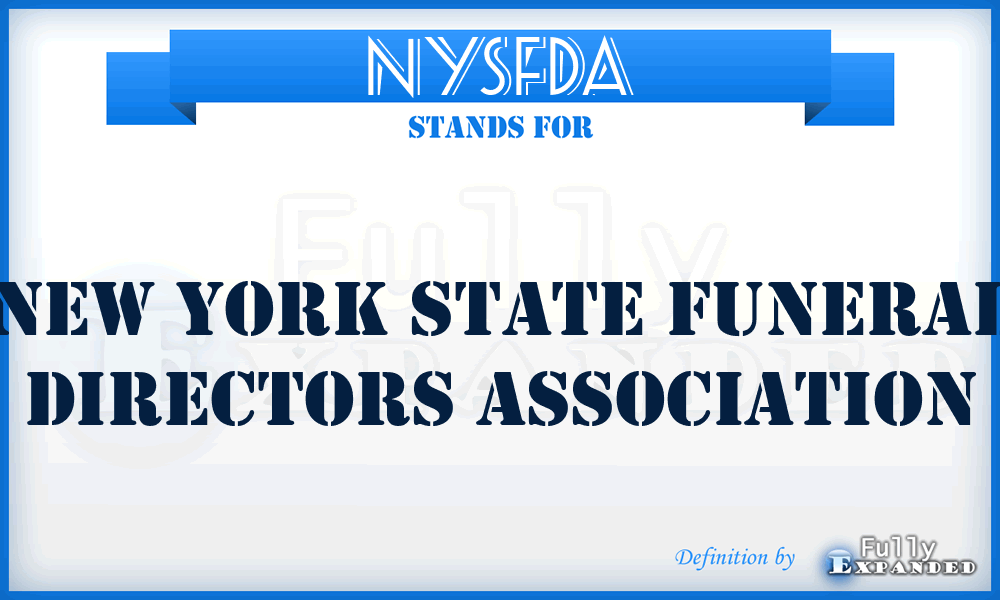 NYSFDA - New York State Funeral Directors Association
