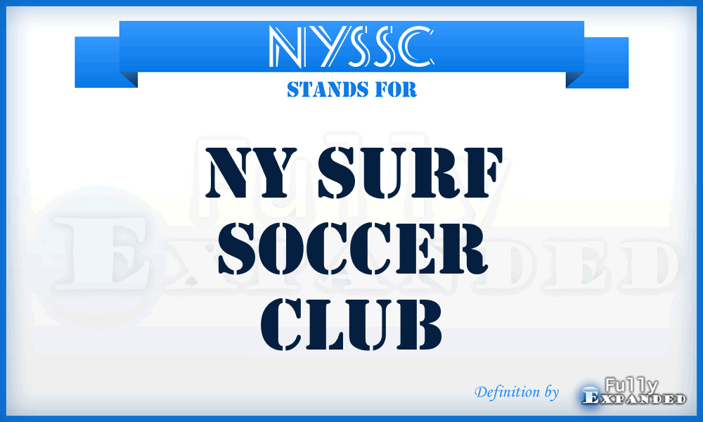 NYSSC - NY Surf Soccer Club