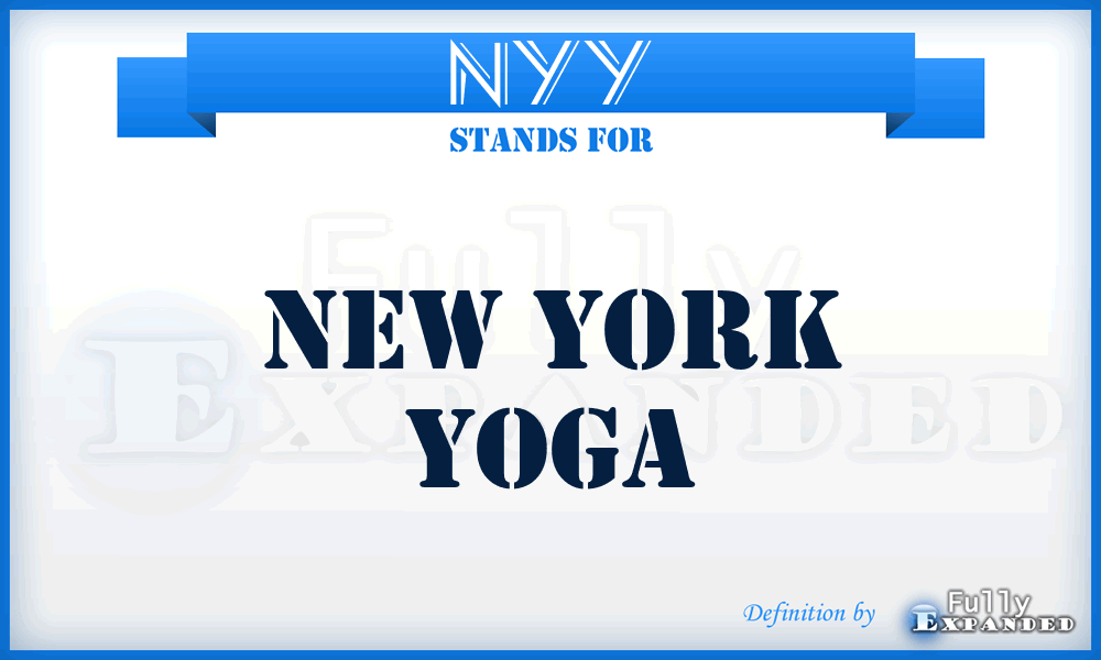 NYY - New York Yoga
