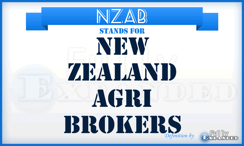 NZAB - New Zealand Agri Brokers