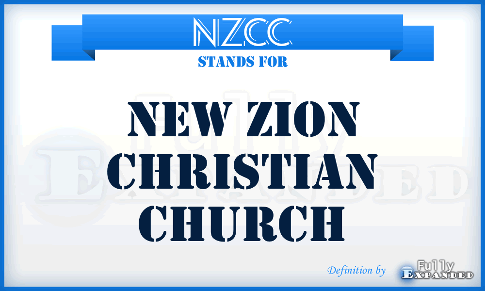 NZCC - New Zion Christian Church