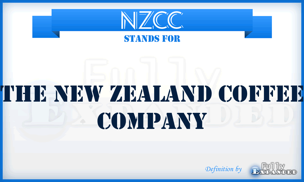 NZCC - The New Zealand Coffee Company