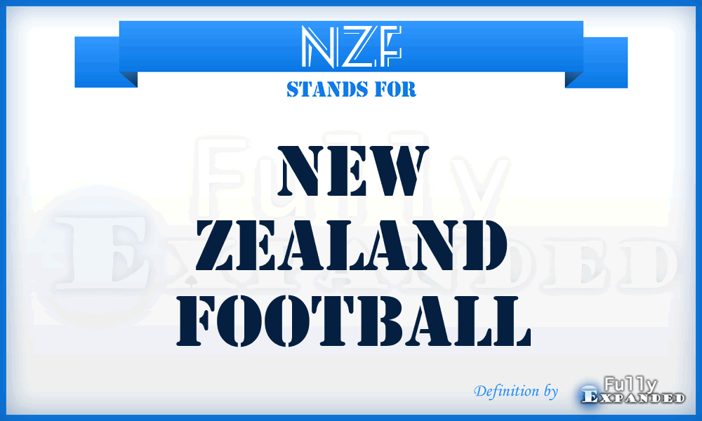 NZF - New Zealand Football