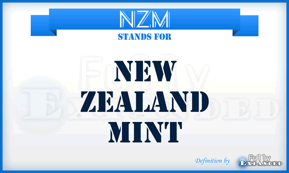 NZM - New Zealand Mint