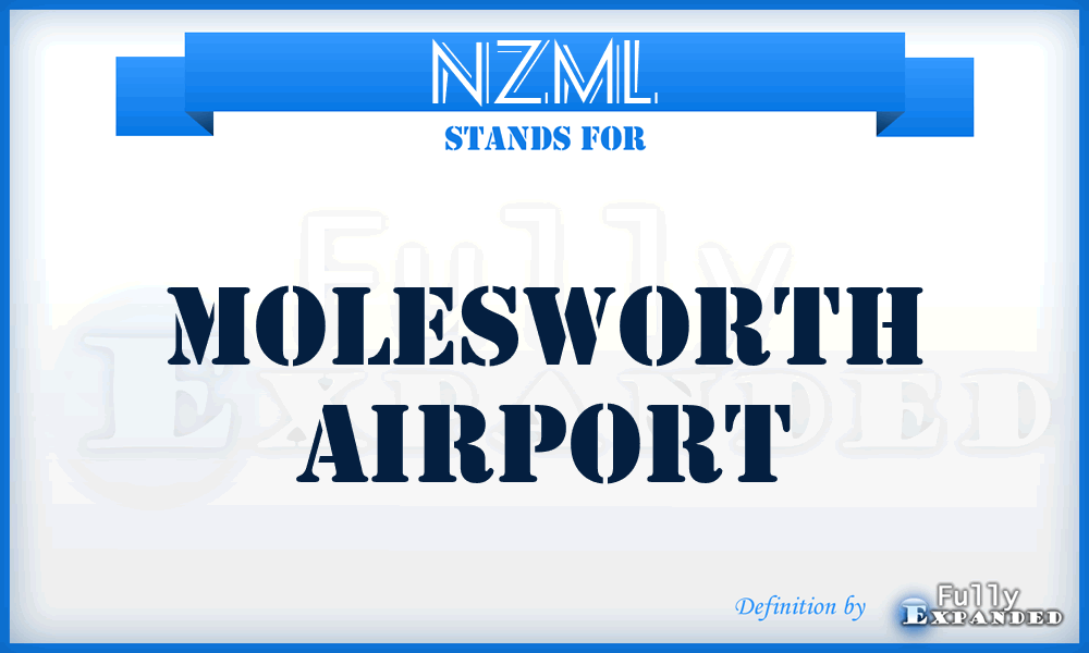 NZML - Molesworth airport