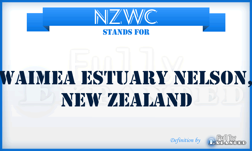 NZWC - Waimea Estuary Nelson, New Zealand