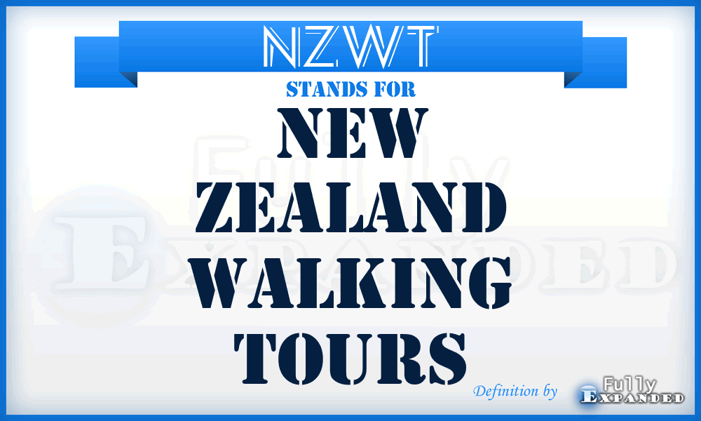NZWT - New Zealand Walking Tours