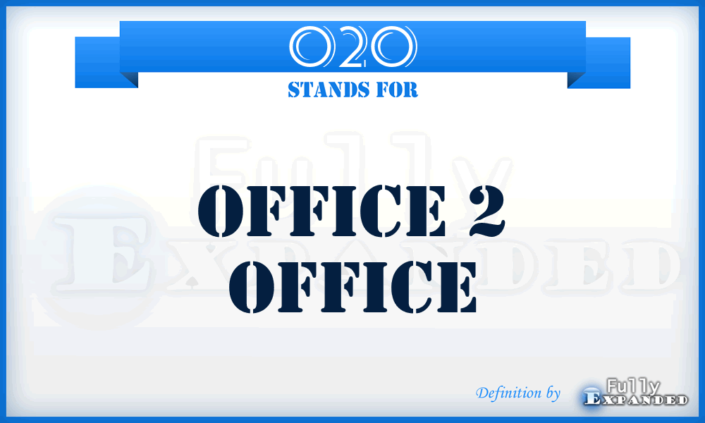 O2O - Office 2 Office