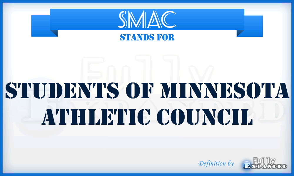SMAC - Students Of Minnesota Athletic Council