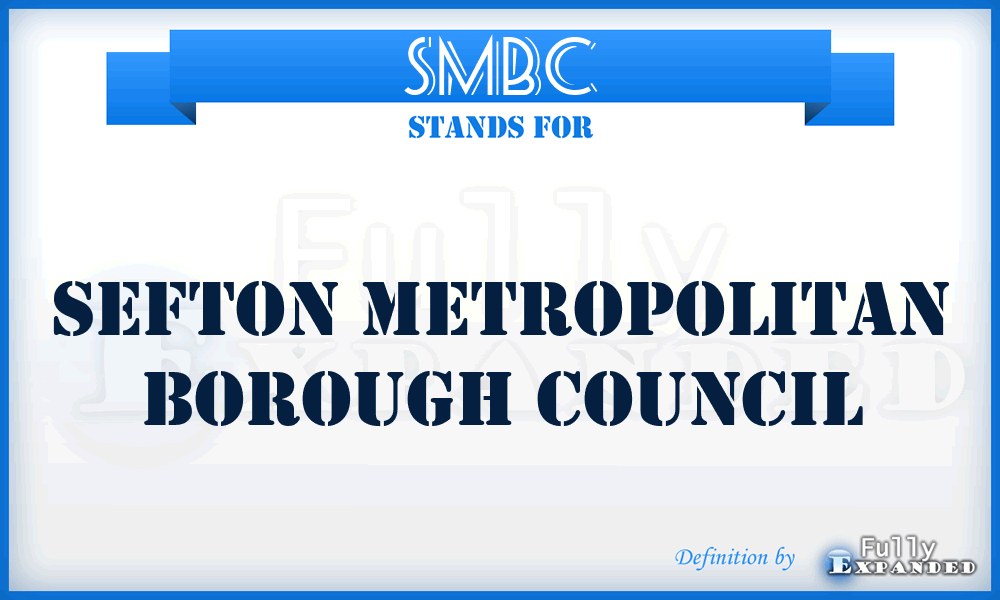 SMBC - Sefton Metropolitan Borough Council
