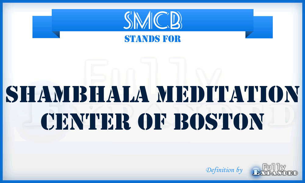 SMCB - Shambhala Meditation Center of Boston