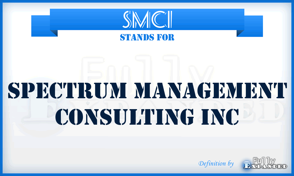 SMCI - Spectrum Management Consulting Inc