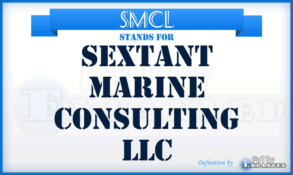 SMCL - Sextant Marine Consulting LLC