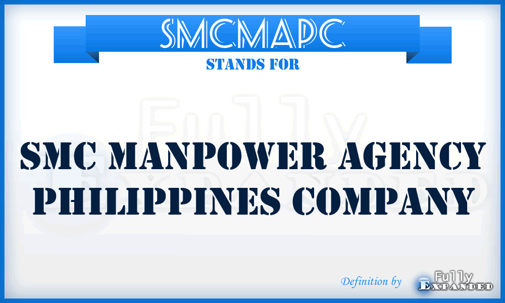 SMCMAPC - SMC Manpower Agency Philippines Company