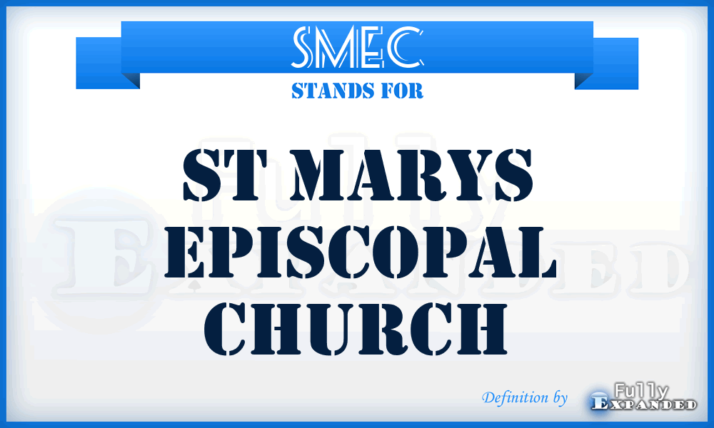 SMEC - St Marys Episcopal Church